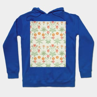 Vintage Floral Pattern Print Hoodie